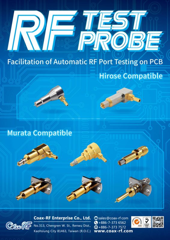RF Test Probe COAXRF Enterprise Co., Ltd.